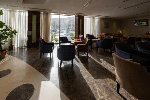 O zonă de relaxare la Tanal Serviced Apartments