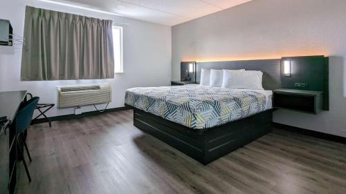 Letto o letti in una camera di Motel 6-Danvers, MA - Boston North