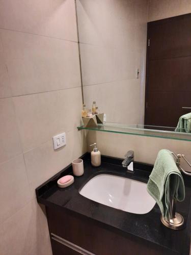 Kylpyhuone majoituspaikassa Experiencia Recoleta