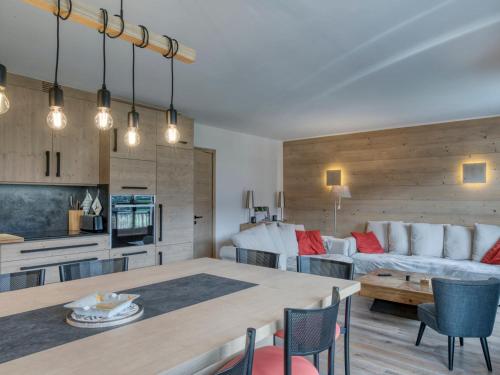Confortable appartement 3 pièces avec balcon, wifi et garage à Megève - FR-1-453-306
