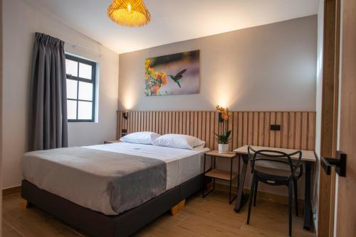 Postel nebo postele na pokoji v ubytování Vita Hotel Boutique