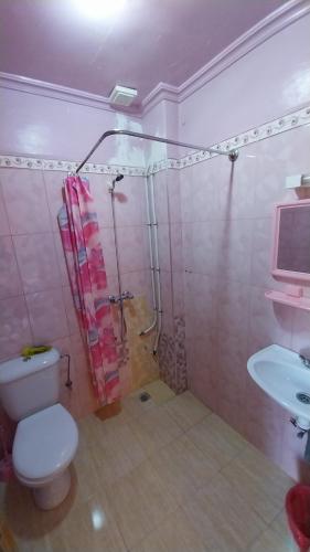 Koupelna v ubytování Maroc Galacx