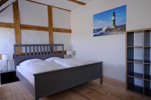 Katil atau katil-katil dalam bilik di Gutshaus FeWo Warnemünde