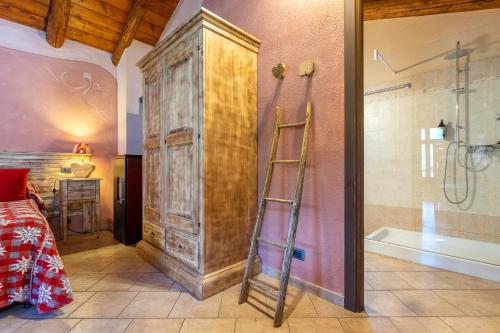 A bathroom at Cascina Veja