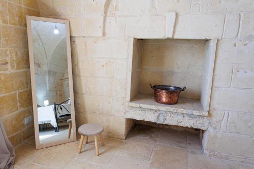 Phòng tắm tại Antico Casolare P. P.