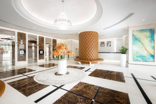 Posezení v ubytování Golden Sands Hotel & Residences