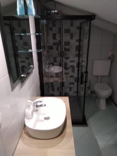 Ένα μπάνιο στο Apartment Matulji