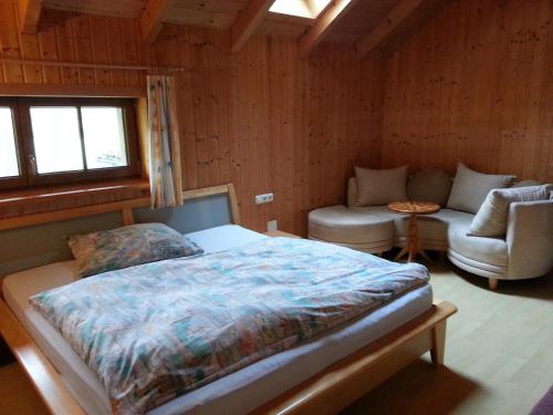 Cama o camas de una habitación en Haus Zimmermann
