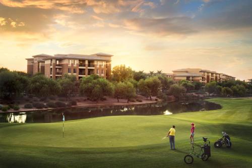 a rendering of the golf course at a resort at The Westin Kierland Villas, Scottsdale in Scottsdale