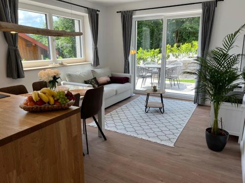 Χώρος καθιστικού στο EXCLUSIVES APARTMENT - Auszeit Mondsee