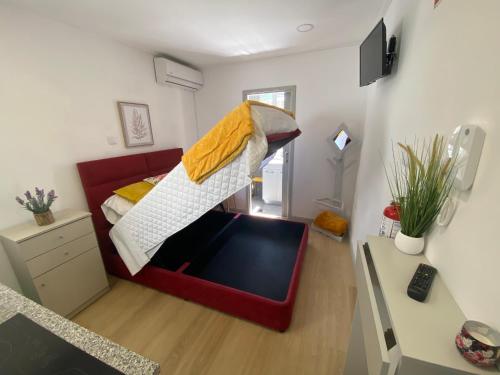 Ένα ή περισσότερα κρεβάτια σε δωμάτιο στο Casa Rocha