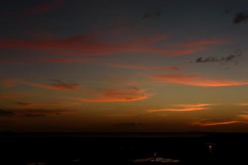 an image of a sunset at MadouBamboo in Ducos