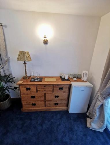 Kuchyň nebo kuchyňský kout v ubytování Bryn Mynach Guest House
