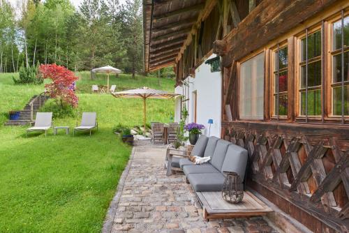 Κήπος έξω από το Steinbachhof Chiemsee