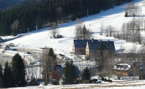 Apartmán u Skiareálu Filipovice v zimě