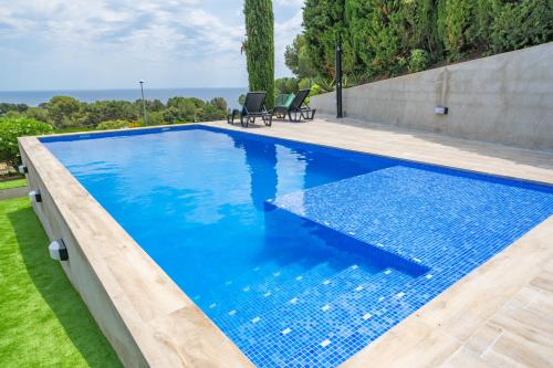 Villa Santa Cristina Primera Línea Playa Piscina Barbacoa Aire Acondicionado