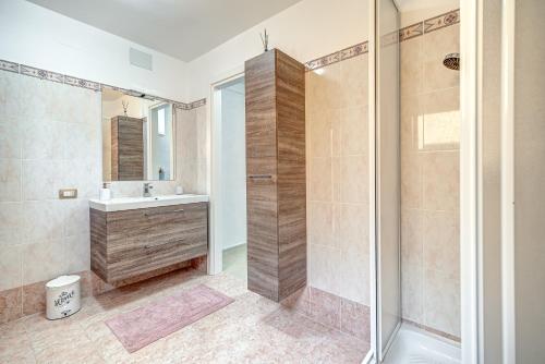 Ένα μπάνιο στο Appartamento Mileva House