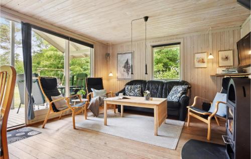 Posezení v ubytování Holiday Home Fyrrelunden Ks Denmk