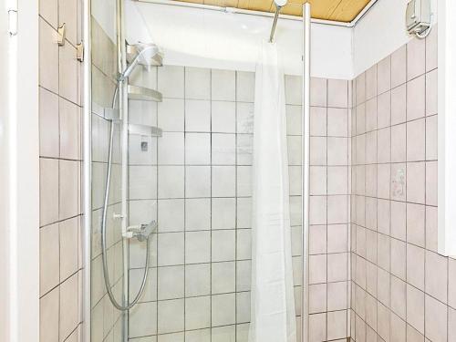 Bilik mandi di Apartment Hanstholm