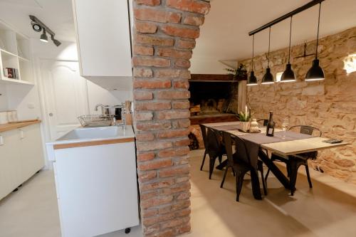 Η κουζίνα ή μικρή κουζίνα στο Casa di Nikola