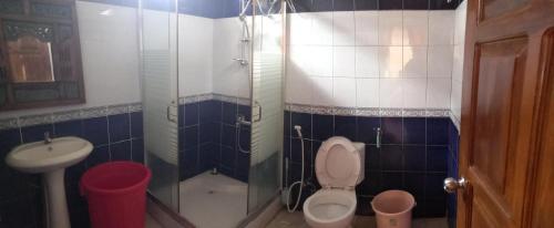 Vonios kambarys apgyvendinimo įstaigoje Vila Dinar Tulip Hill