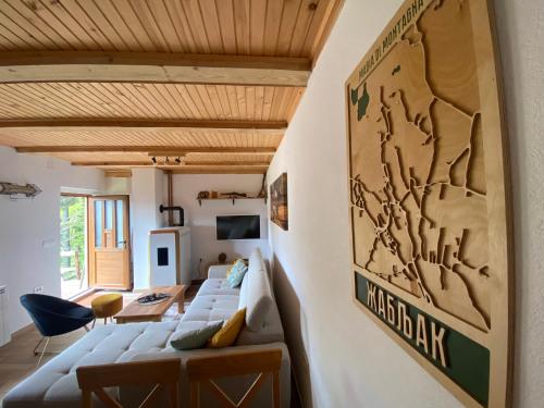 Prostor za sedenje u objektu Magia di montagna