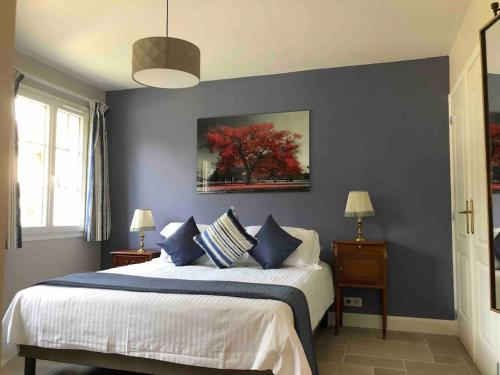 Ένα ή περισσότερα κρεβάτια σε δωμάτιο στο Riverside Lodge