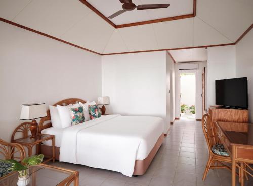 Postel nebo postele na pokoji v ubytování Villa Park Sun Island Resort - Complimentary One Way Domestic Transportation for stays of 7 nights and more 01 April to 30 September 2025