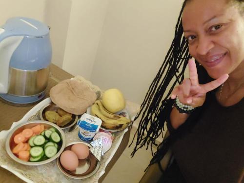 Mad på bed and breakfast-stedet eller i nærheden