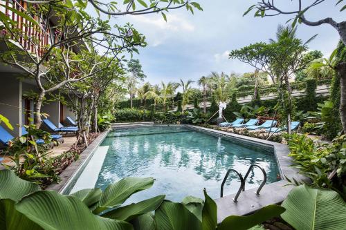 Bazén v ubytování Ubud Wana Resort nebo v jeho okolí