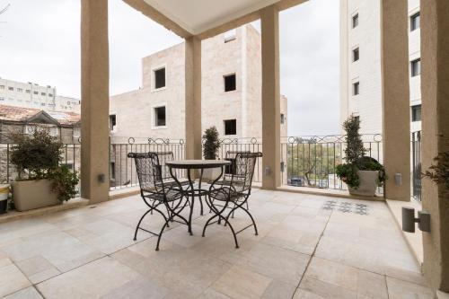 The Jerusalem stone Duplex near Mamilla