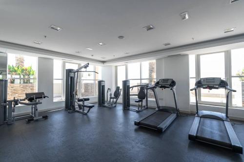 Fitness centrum a/nebo fitness zařízení v ubytování Great space for 3!