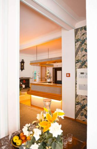 Cucina o angolo cottura di Parkhotel Beatenberg