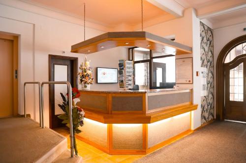 Cucina o angolo cottura di Parkhotel Beatenberg