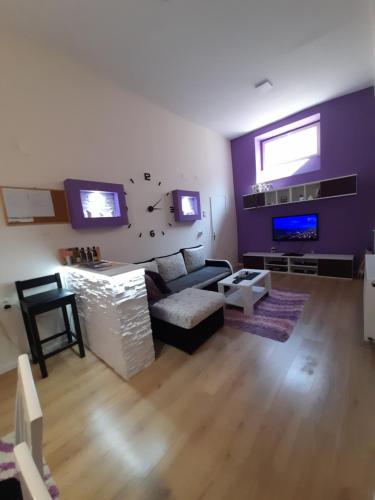 Zona de estar de Apartman Lela