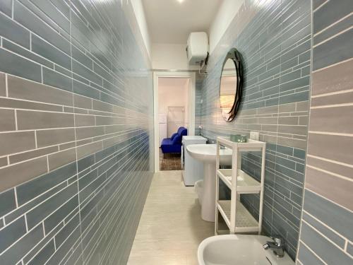 Et badeværelse på Villetta Pasquina