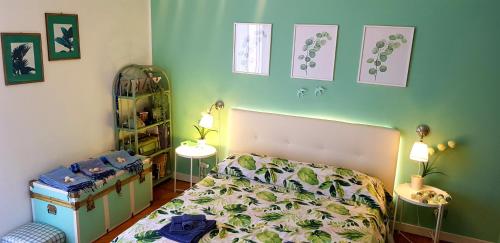 Posteľ alebo postele v izbe v ubytovaní La casetta delle rondini