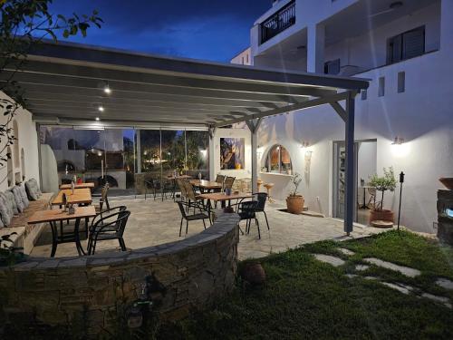 Patio o area all'aperto di Sunlight Naxos