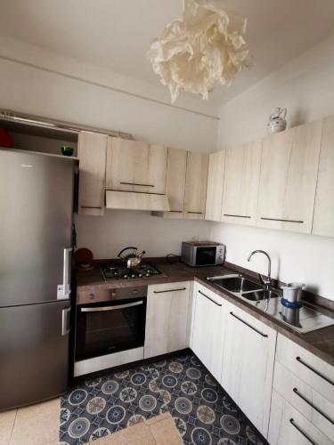 Η κουζίνα ή μικρή κουζίνα στο Casa Zia Gianna
