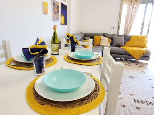 The Yellow Apartment in Durres