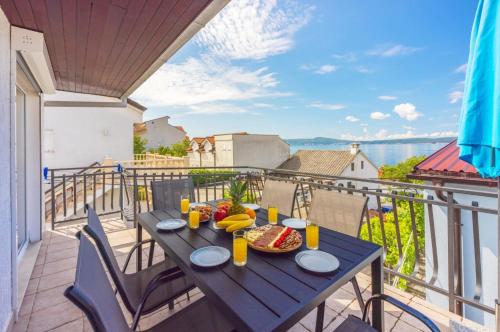 Balkón nebo terasa v ubytování Apartments Lino