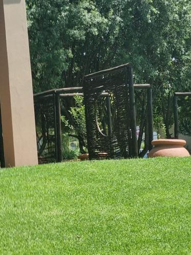 Jardín al aire libre en Emufuleni river logde