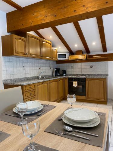 Una cocina o zona de cocina en Apartments Arcadia