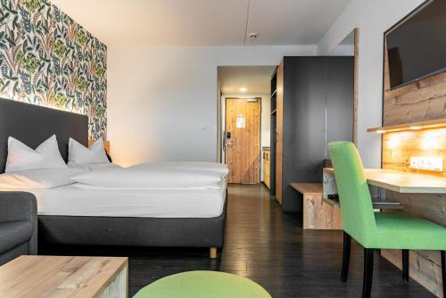 Un ou plusieurs lits dans un hébergement de l'établissement Alb Inn - Hotel & Apartments