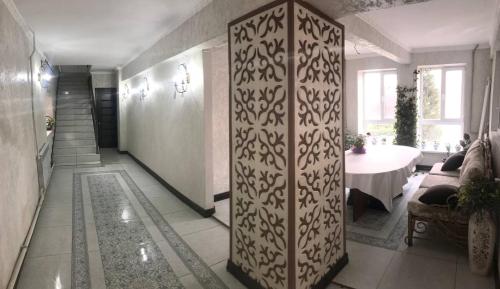 Koupelna v ubytování HalalHostel