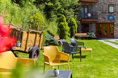 Jardín al aire libre en Apartaments La Neu