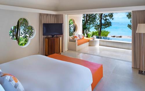 Postel nebo postele na pokoji v ubytování SO/ Sofitel Mauritius