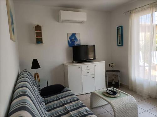 Μια τηλεόραση ή/και κέντρο ψυχαγωγίας στο Chalet La Mer Veille 2