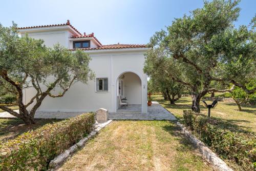 Κήπος έξω από το Lenna's Villas Zante