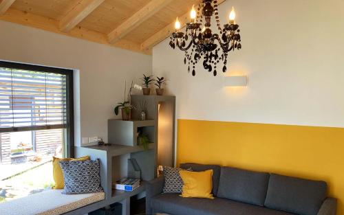 Χώρος καθιστικού στο TS Apartments
